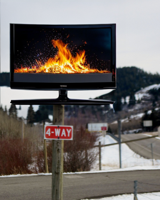 Inpainted tv example